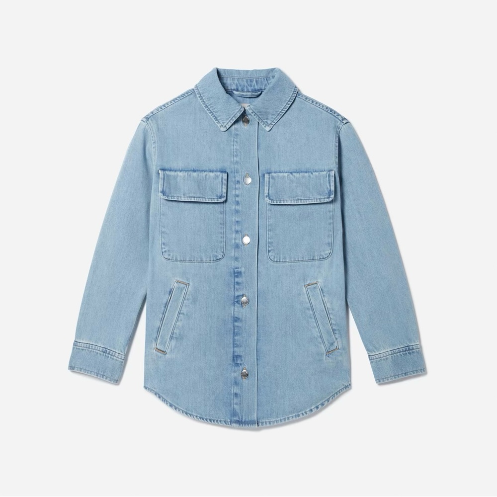 Everlane The Denim Shirt Jacket NWT Shacket Size XS